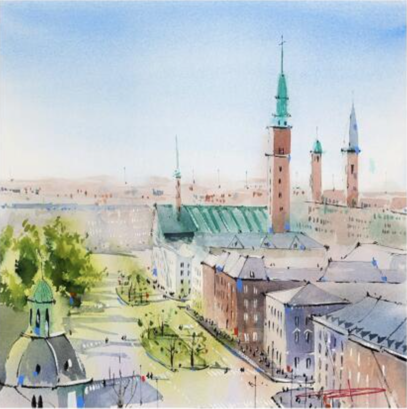 Where the Sky Meets the Spires