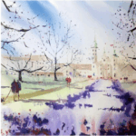 Leaves Falling in Copenhagen