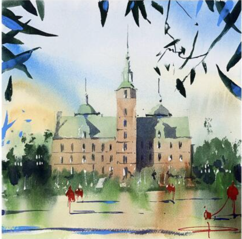 Rosenborg Castle in Copenhagen