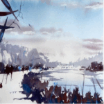 A walk beyond the water in Copenhagen