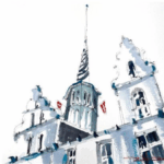 The old Stock exchange flag