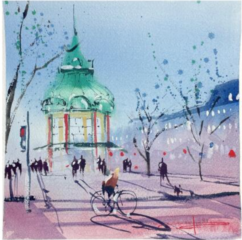 Crossing by Kongens Nytorv