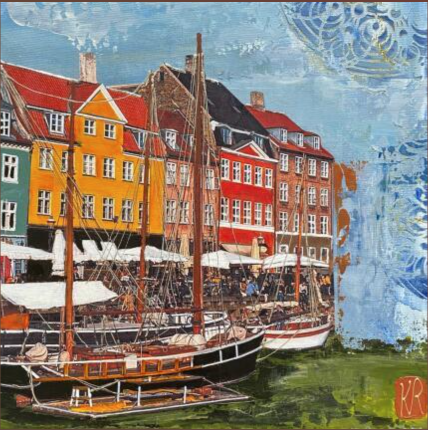 Under the silver glow