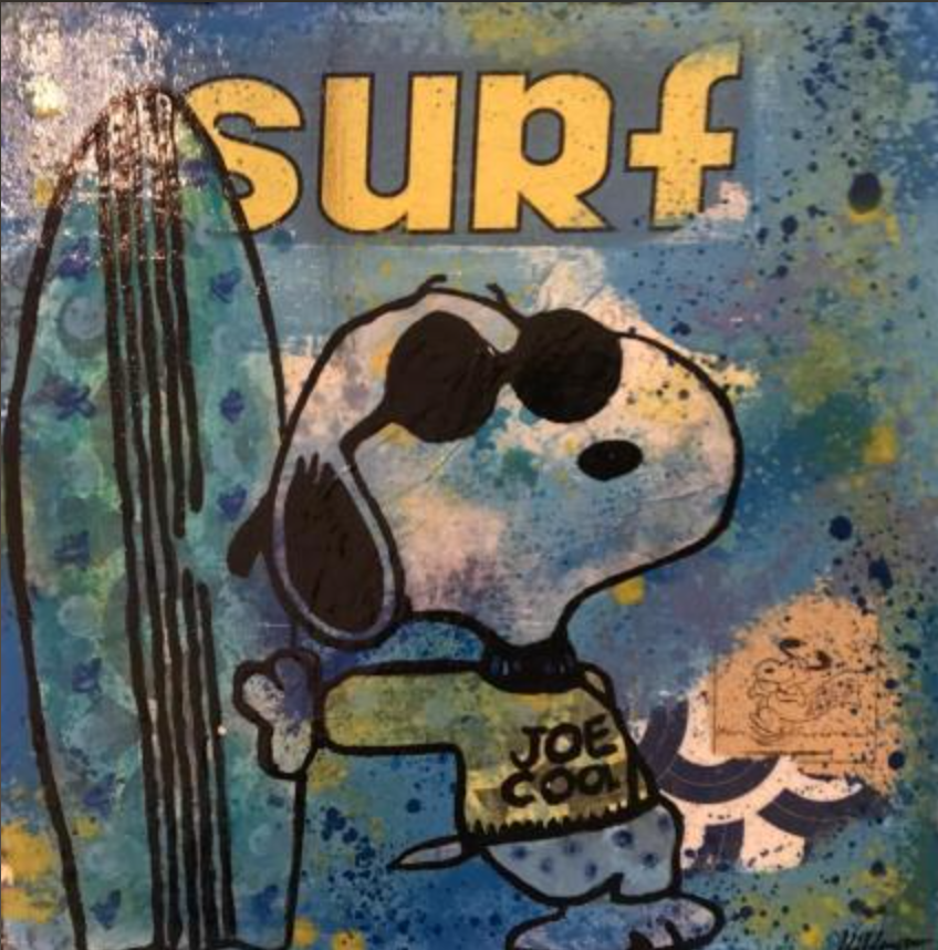 Snoopy surf
