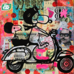 Snoopy vespa